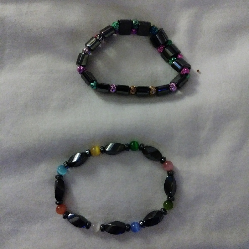 Lot of 2 Magnet Bracelets